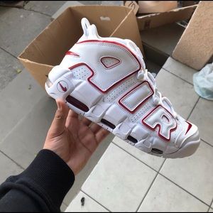 Air More Uptempo ‘White Varsity Red’